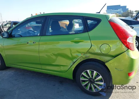 2013 Hyundai Accent Gs из США, поврежденный, VIN KMHCT5AE2DU071268